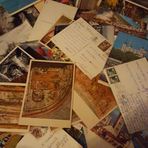 LARGE 50 Vintage Ephemera Paper Craft Mystery Box - Picture 3 of 4